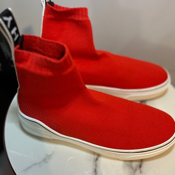 Givenchy slip on sneakers red size 38 - Picture 3 of 7
